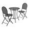 Hello Honey® Metal Cane Outdoor Bistro Patio Set